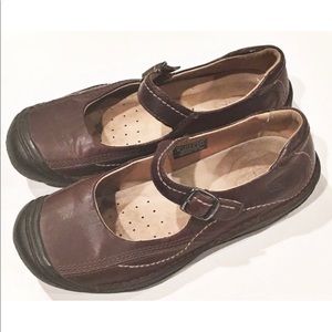 Keen Womens Mary Jane Shoes Leather 53011 Hiking